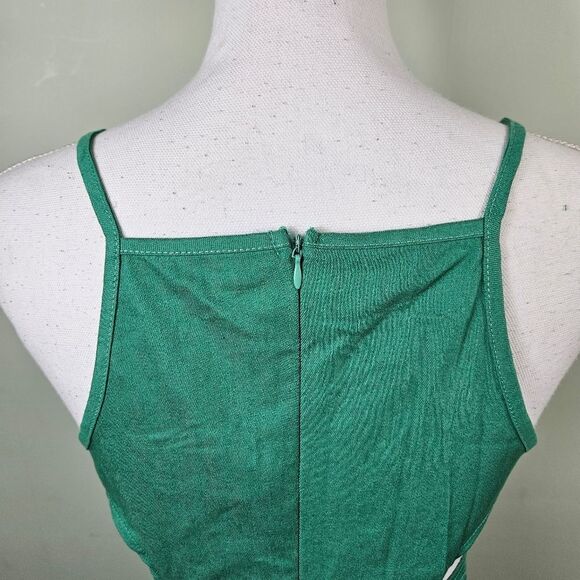 NWOT Halfheart Step Up Mini Dress. Green Lrg#027 - Picture 10 of 16